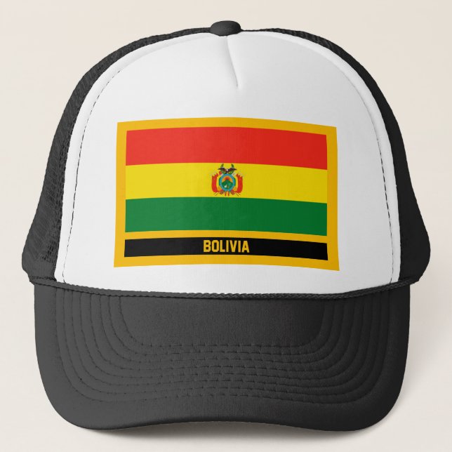 Casquette Drapeau de la Bolivie (Devant)