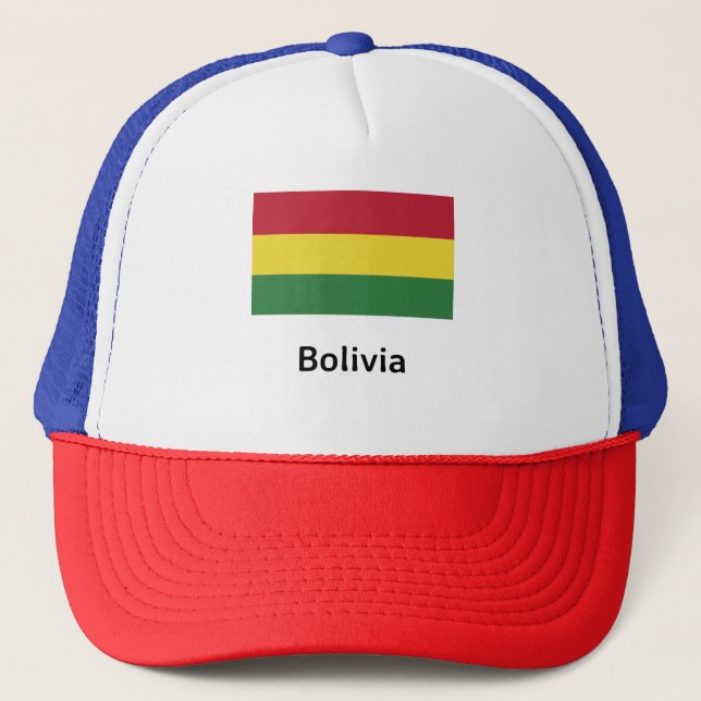 Casquette Drapeau de la Bolivie (Devant)