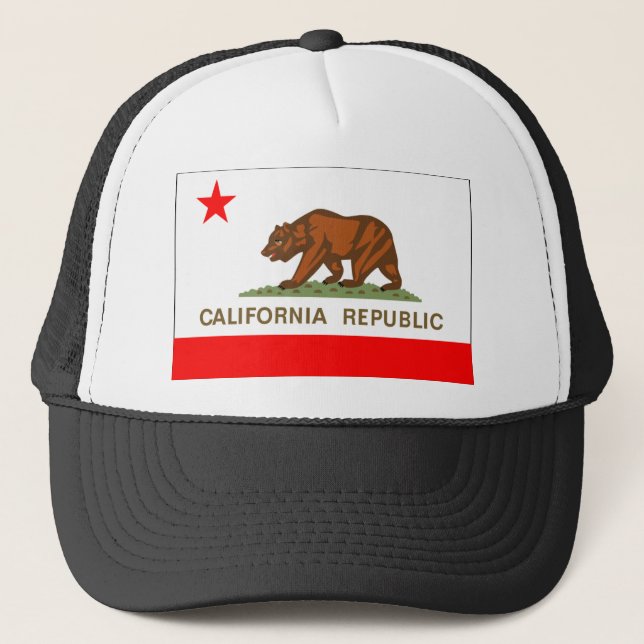 Casquette Drapeau de la Californie (Devant)