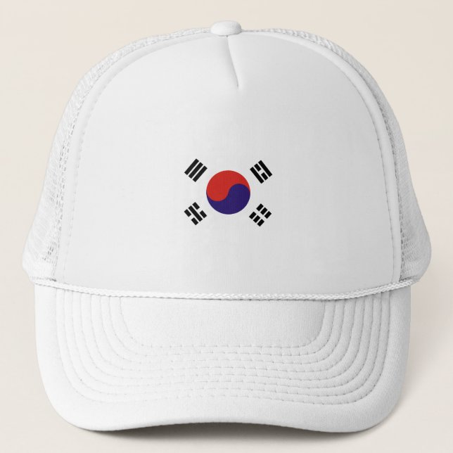 Casquette Drapeau de la Corée du Sud Coupe du Monde de Footb (Devant)