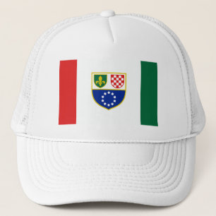 Casquette Drapeau de la Fédération de Bosnie-Herzégovine
