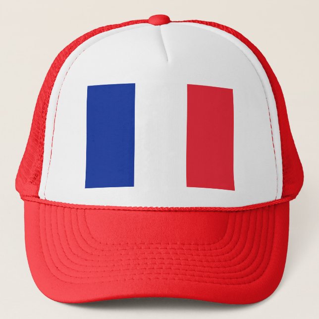 Casquette Drapeau de la France; Drapeau de la France (Devant)