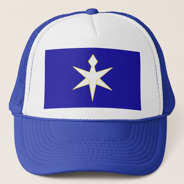 Casquette Drapeau de la préfecture de Chiba, Japon (Devant)