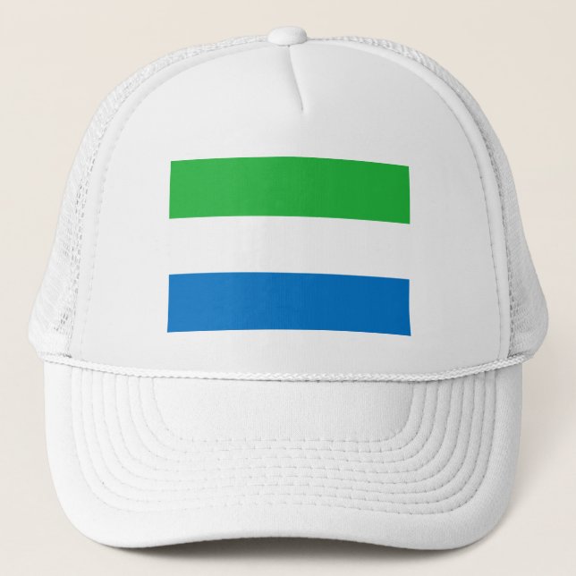 Casquette Drapeau de la Sierra Leone (Devant)