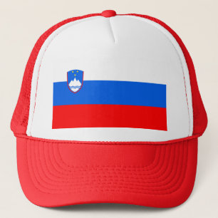 Casquette drapeau de la Slovénie