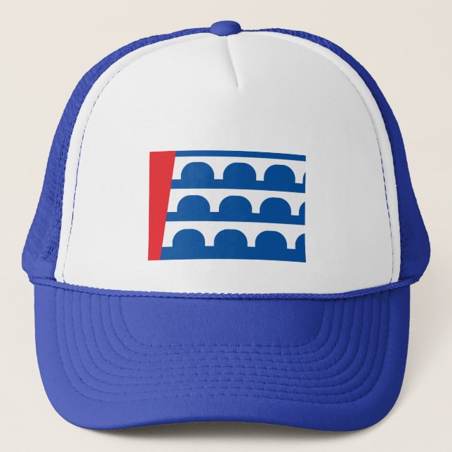 Casquette Drapeau de la ville de Des Moines (Devant)