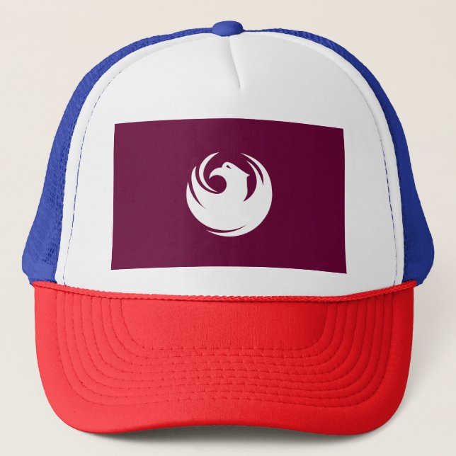 Casquette Drapeau de la ville de Phoenix Arizona (Devant)