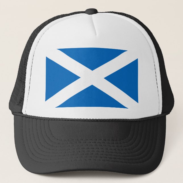 Casquette Drapeau de l'Ecosse - Bratach na h-Alba (Devant)
