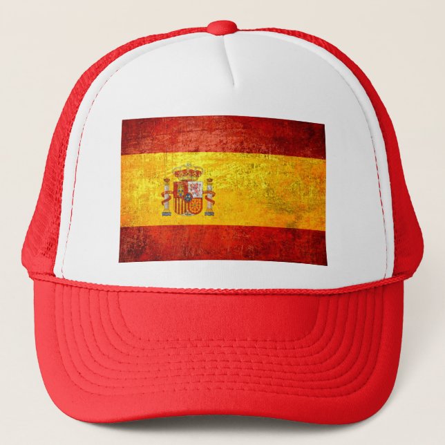 Casquette Drapeau de l'Espagne (Devant)