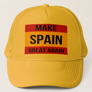 Casquette Drapeau de l'Espagne - rendez l'Espagne grande