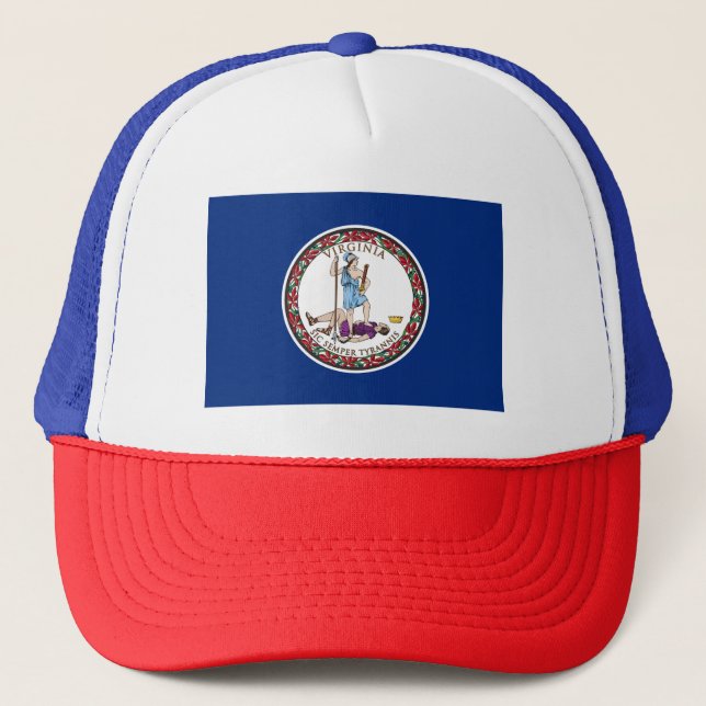 Casquette Drapeau de l'État de Virginie (Devant)
