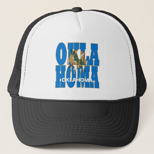 Casquette Drapeau de l'État d'Oklahoma (Devant)