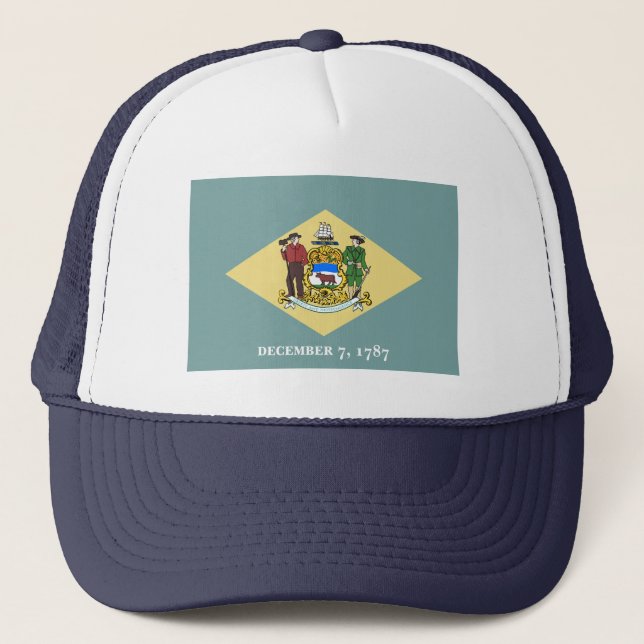 Casquette Drapeau de l'État du Delaware (Devant)