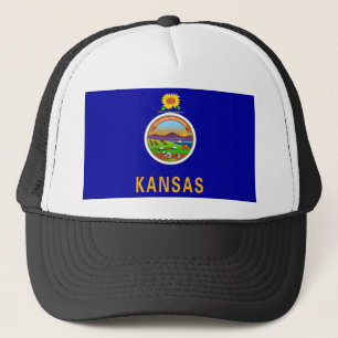 Casquette Drapeau de l'État du Kansas