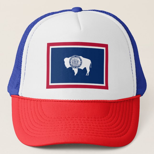 Casquette Drapeau de l'État du Wyoming (Devant)