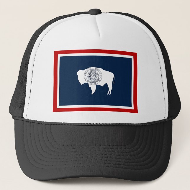 Casquette Drapeau de l'État du Wyoming (Devant)