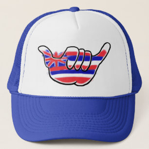 Casquette Drapeau de l'État hawaïen shaka symbole artsy casq