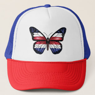 Casquette Drapeau de monarque à papillon de Costarica