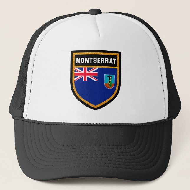 Casquette Drapeau de Montserrat (Devant)