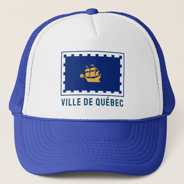 Casquette Drapeau de Québec (Devant)