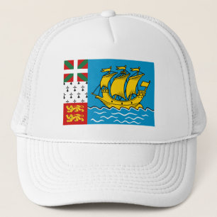 Casquette Drapeau de Saint-Pierre-et-Miquelon