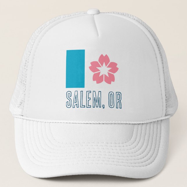 Casquette Drapeau de Salem, Oregon (Devant)