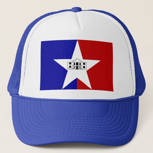 Casquette Drapeau de San Antonio, Texas (Devant)