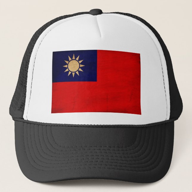 Casquette Drapeau de Taïwan (Devant)