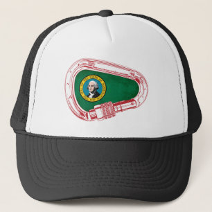 Casquette Drapeau de Washington Carabiner Escalade