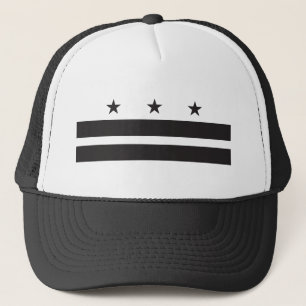 Casquette Drapeau de Washington DC - noir