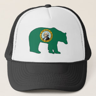 Casquette Drapeau de Washington ours