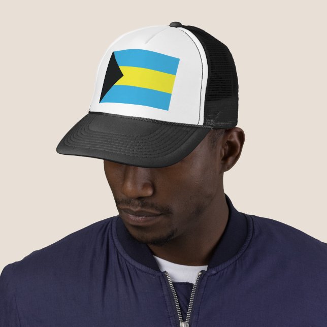 Casquette Drapeau des Bahamas (En situation)