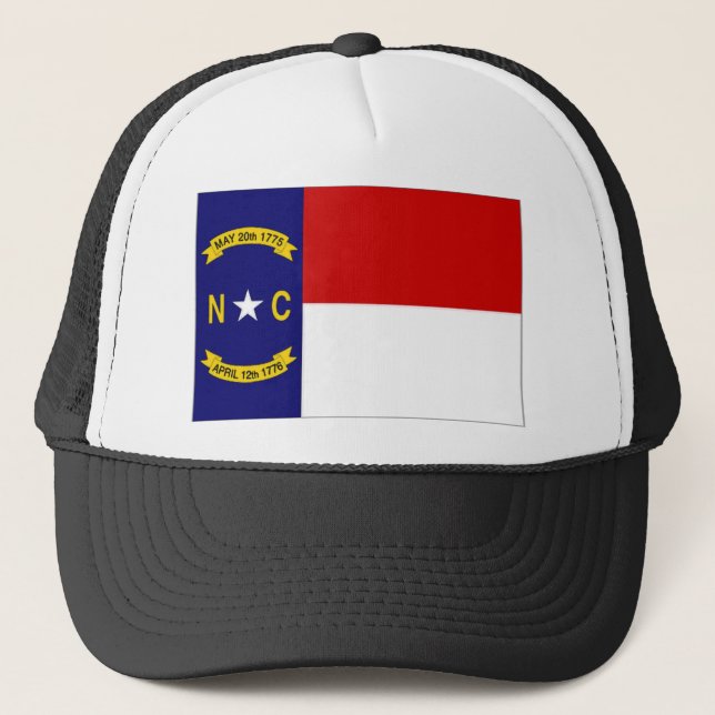 Casquette Drapeau des Etats-Unis la Caroline du Nord (Devant)