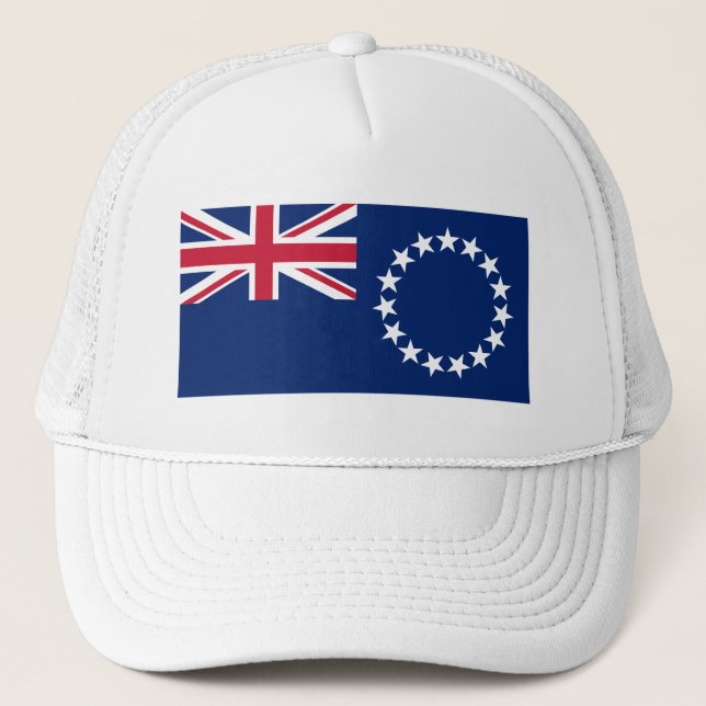 Casquette Drapeau des Îles Cook (Devant)