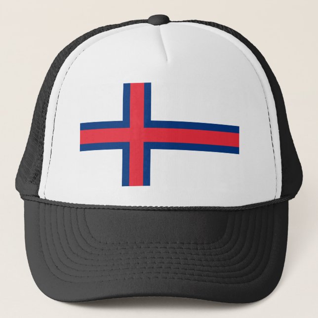 Casquette Drapeau des îles Féroé (Devant)