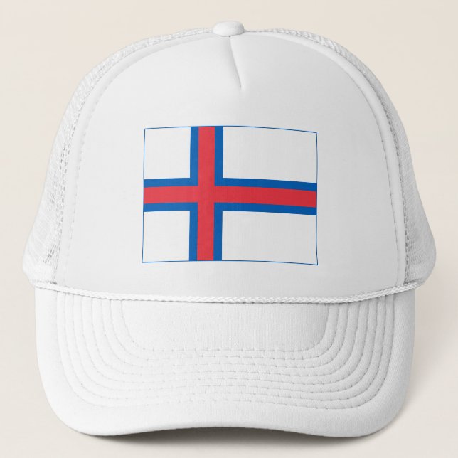 Casquette Drapeau des îles Féroé (Devant)