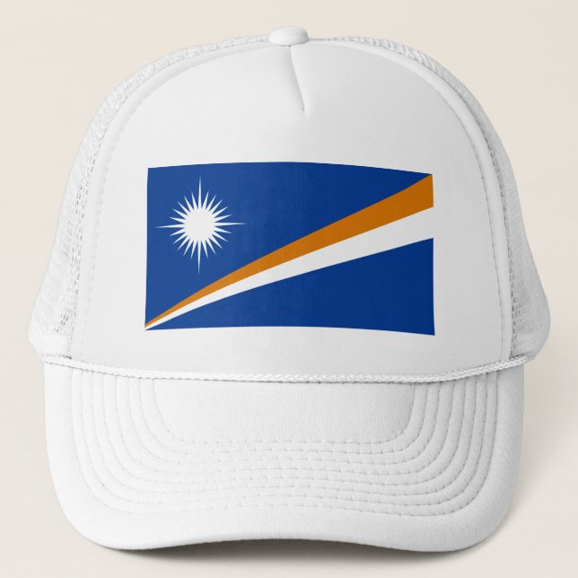 Casquette Drapeau des Îles Marshall (Devant)