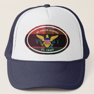 Casquette Drapeau des îles Vierges américaines St. Croix Mad