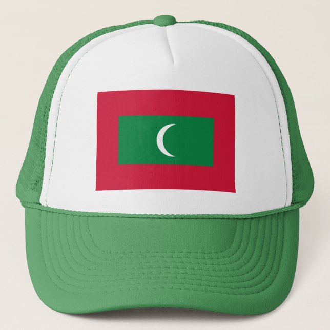 Casquette Drapeau des Maldives (Devant)