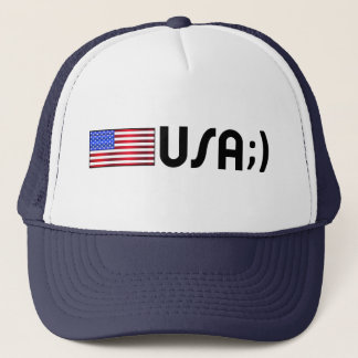 Casquette 'drapeau des USA ; )'