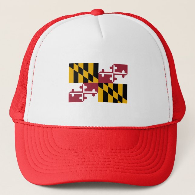 Casquette Drapeau d'état du Maryland USA (Devant)