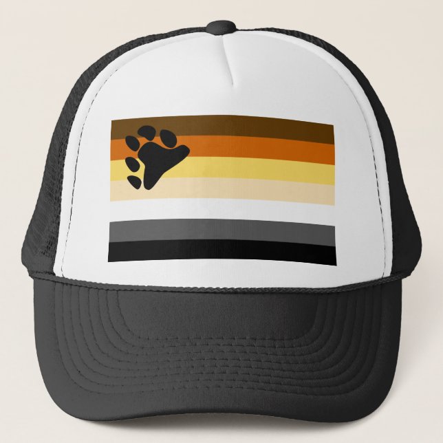 Casquette Drapeau d'ours et de gay pride de la Communauté (Devant)