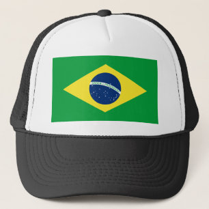 Casquette drapeau du Brésil
