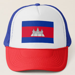 Casquette Drapeau du Cambodge patriotique