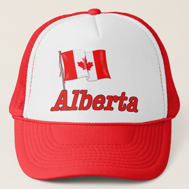 Casquette Drapeau du Canada - Alberta (Devant)