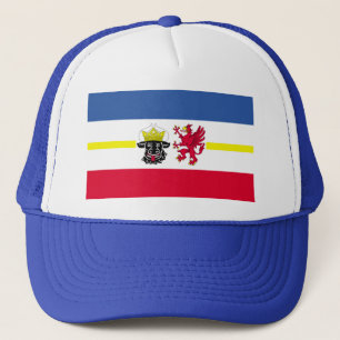 Casquette Drapeau du chapeau de camion Mecklenburg-Poméranie