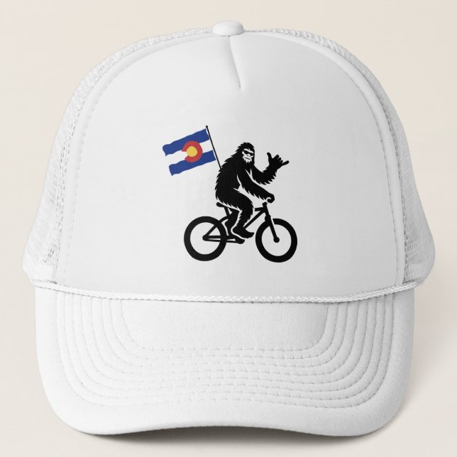 Casquette Drapeau du Colorado à vélo Bigfoot (Devant)