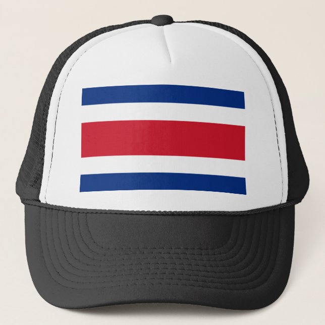 Casquette Drapeau du Costa Rica (Devant)