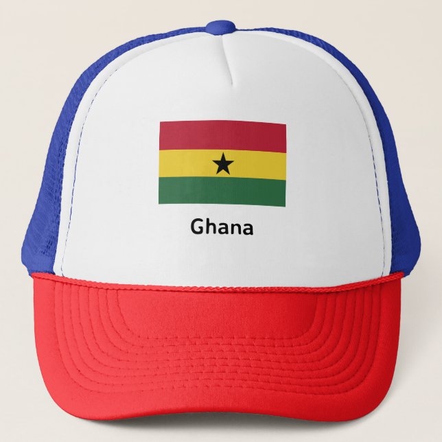 Casquette Drapeau du Ghana (Devant)