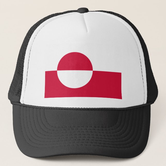 Casquette Drapeau du Groenland (Devant)